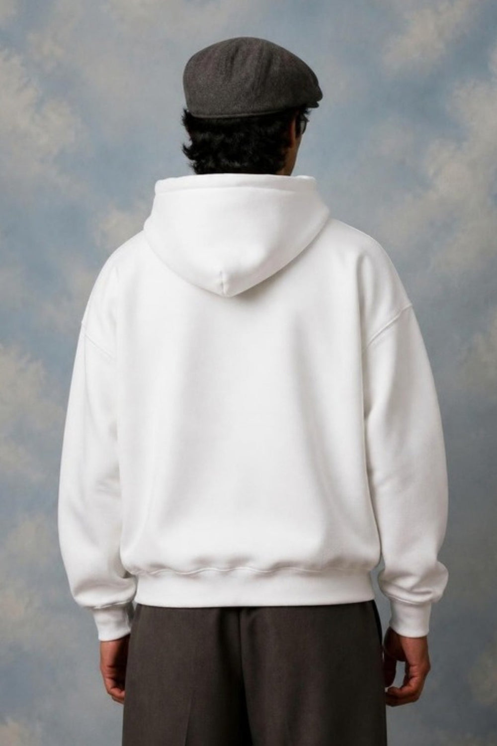 White Hoodie