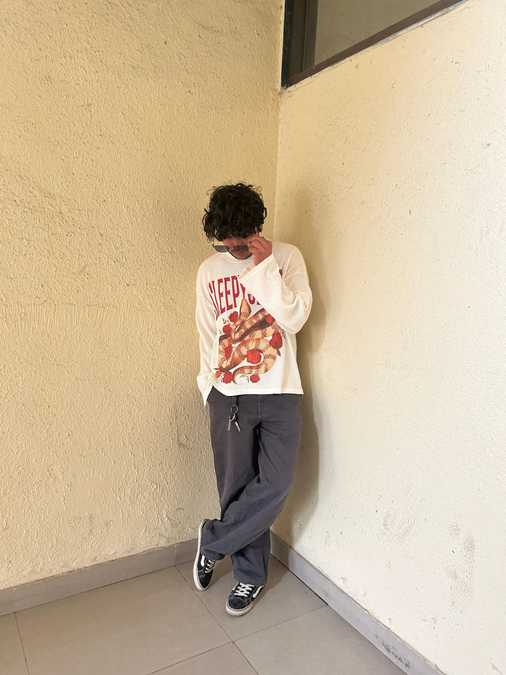 Snakesleve Waffle T-Shirt