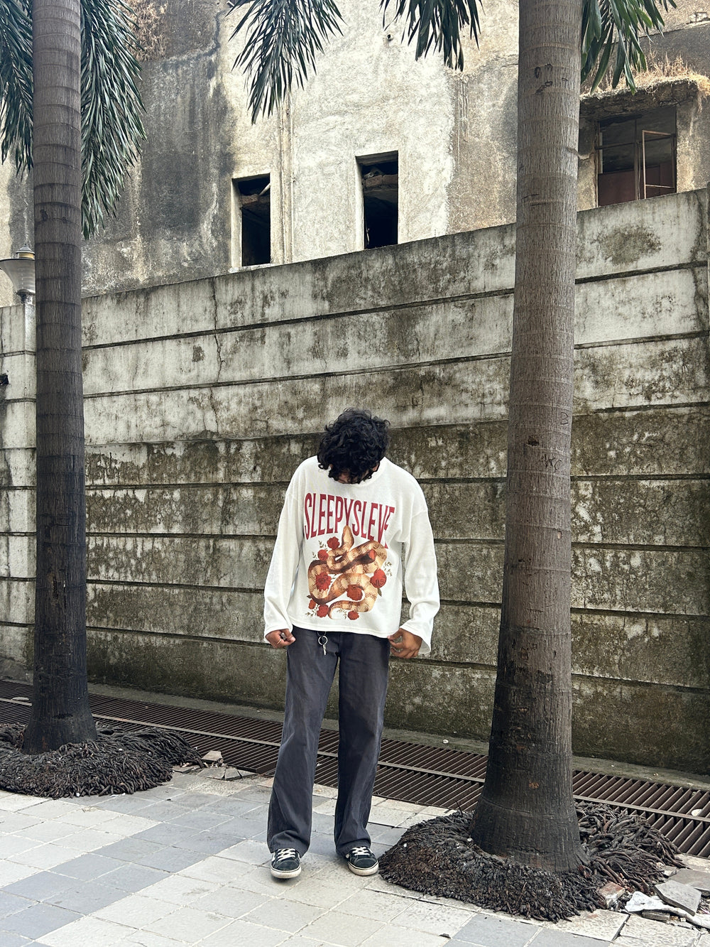 Snakesleve Waffle T-Shirt