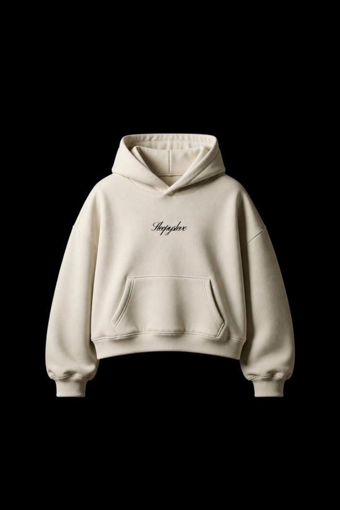 Cream Hoodie