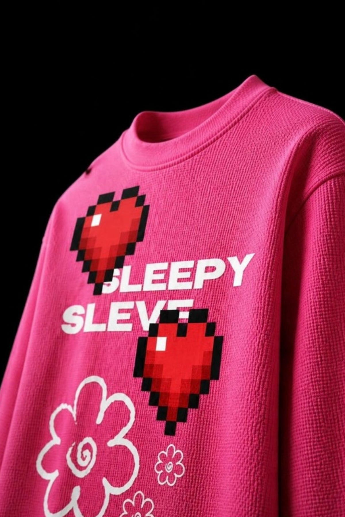 Love waffle t-shirt - print detail