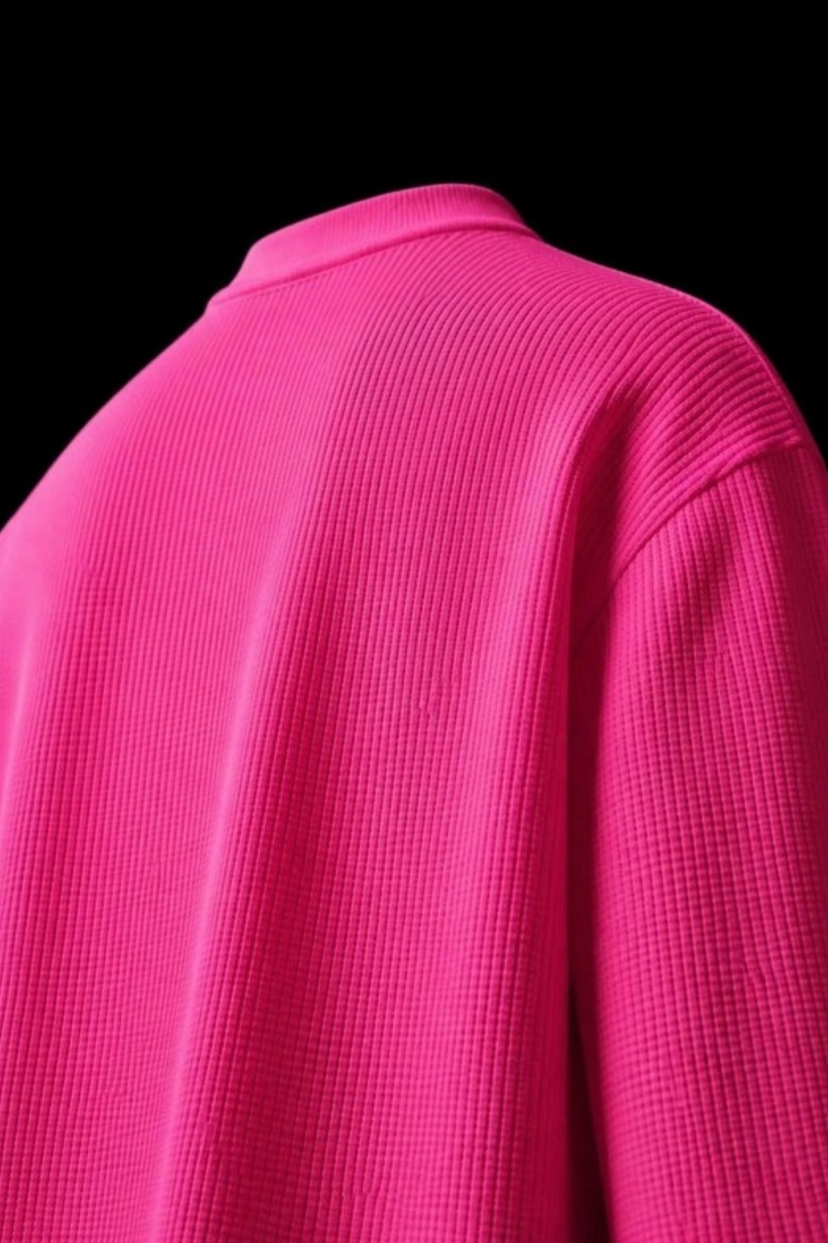 Love waffle t-shirt - waffle knit detail