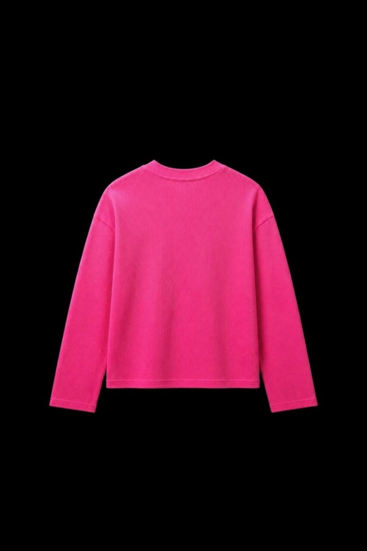 Love full sleeve waffle t-shirt - back