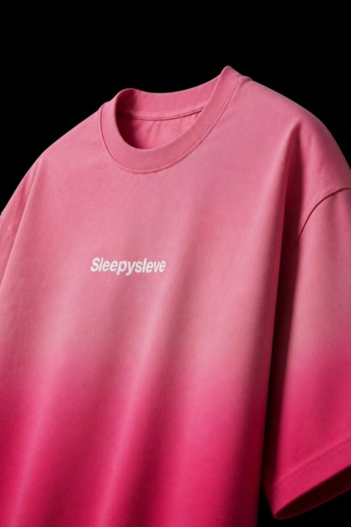 Pyaar Pink t-shirt - front detail
